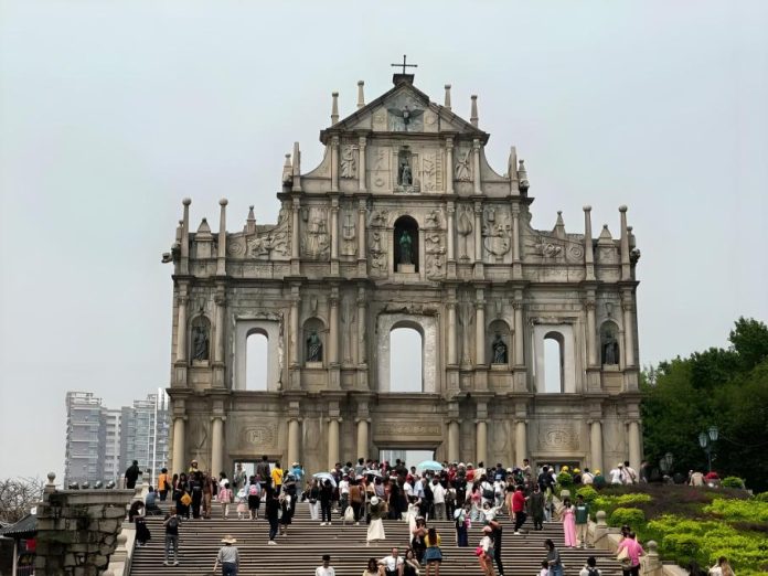 The Ruins of St. Paul’s Backside