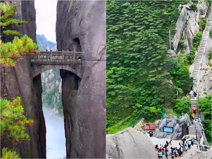 Cliffside Walkways of Huangshan