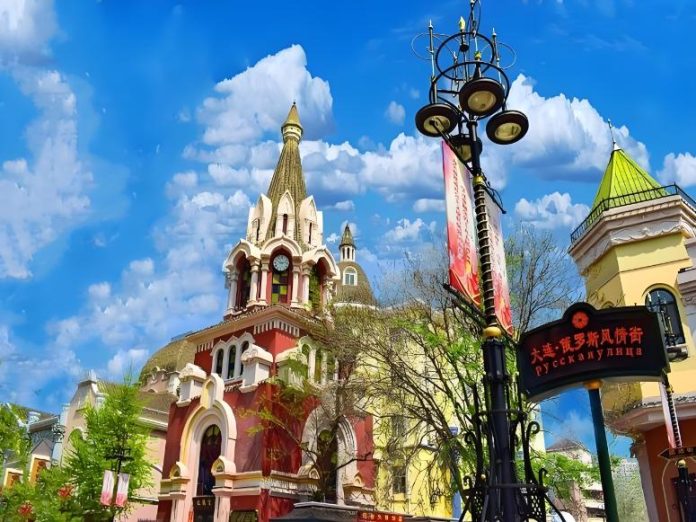 Russian Style Street in Dalian