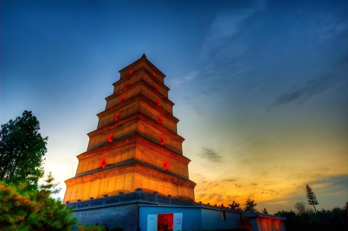 The Giant Wild Goose Pagoda