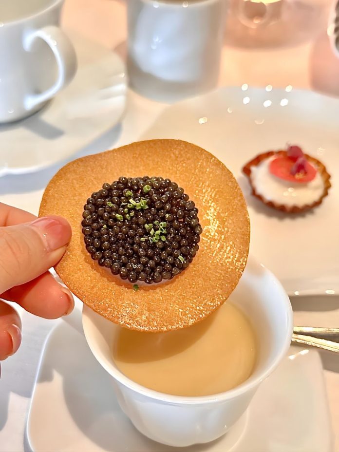 The afternoon tea at The Peninsula
