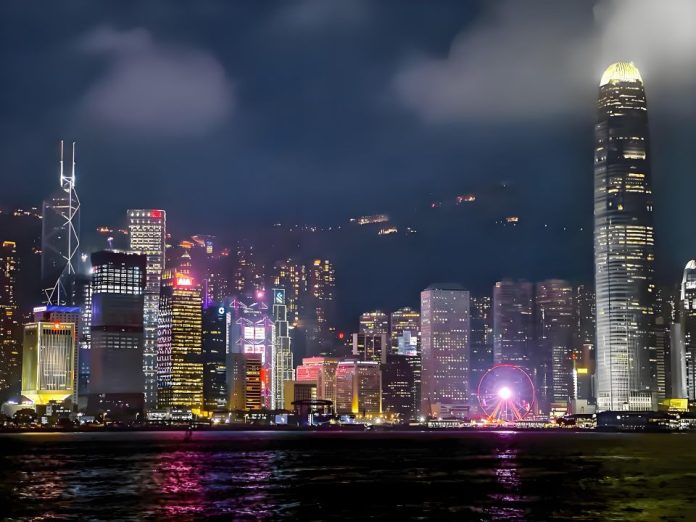Victoria Harbour Night View